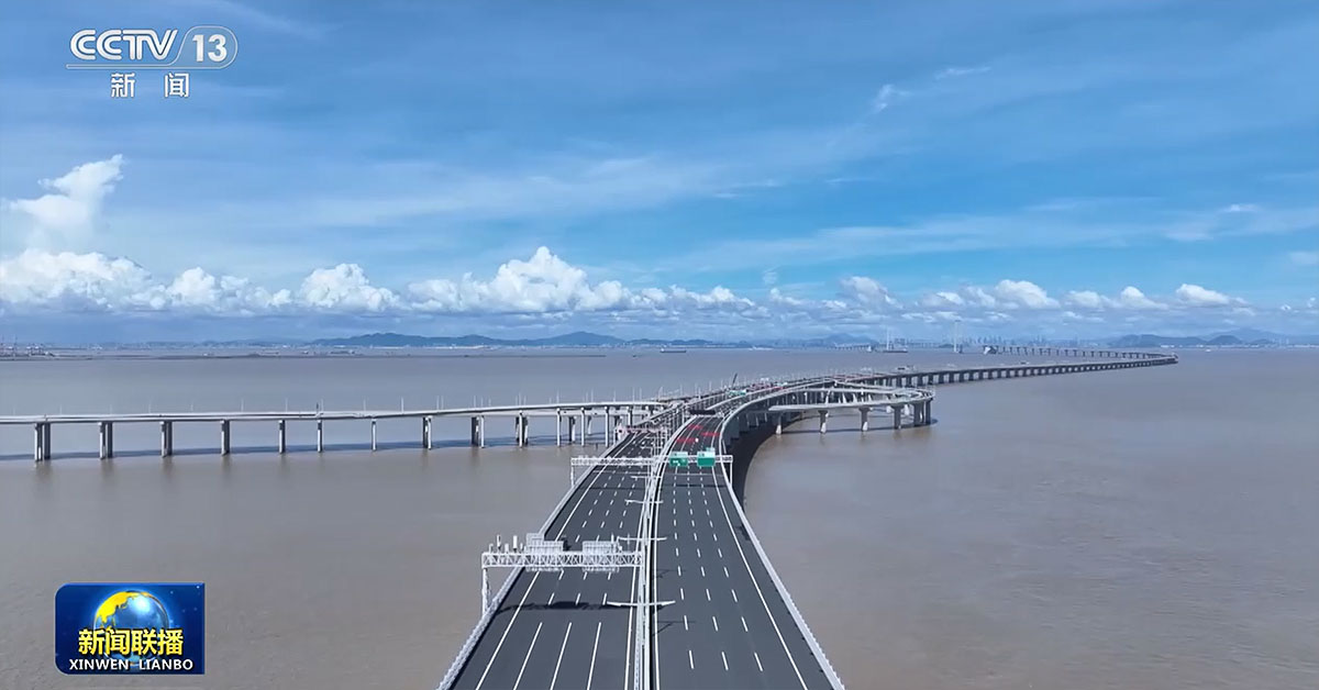 備受矚目的深中通道正式通車，中鋼國檢助力質量把關